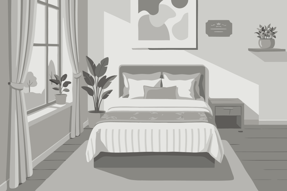 One-Bedroom King Suite with Courtyard View, Bathtub and Sofa Bed - Mobility Access/Hearing Accessible